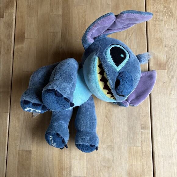 Build A Bear Workshop BABW Disney Stitch Blue Stuffed Animal Plush Toy Lilo 12" - Picture 2 of 14